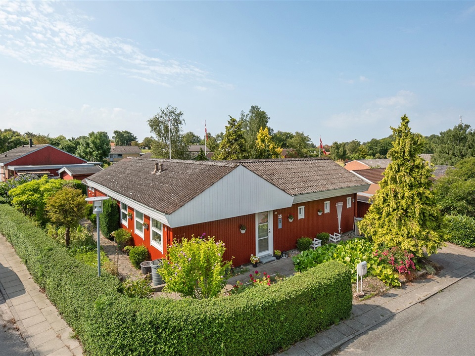 Ét-plans villa i Tranebjerg